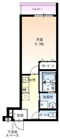 下新庄駅 徒歩3分 3階の物件間取画像